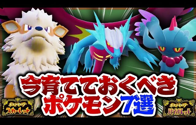 12月からのランクバトルに向けて今！育てておくべきポケモン達の努力値・技・持ち物を具体的に紹介していく！！！！！！！【ビエラ ポケモンSV スカーレット・バイオレット ダブルバトル 初心者向け講座】