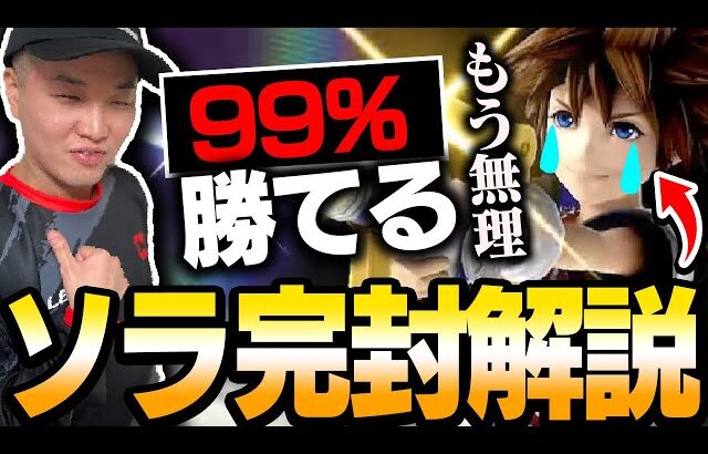 【5分でわかる】99％勝てる『vsソラ』の対策を徹底解説します。【スマブラSP】