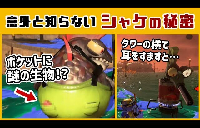 【スプラトゥーン3】ドスコイのポケットに謎の生物が…!? サーモンランのシャケに隠れた細かすぎる小ネタ集！【スプラ3】@レウンGameTV