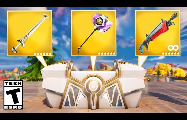 チャプタ―4の新しい宝箱から出た武器だけしかつかえません…【フォートナイト / Fortnite】