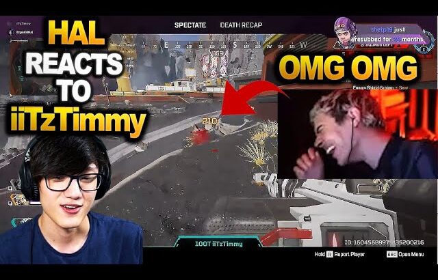 TSM ImperialHal *AMAZED* Spectating iiTzTimmy in Ranked – The CEO is impressed!! ( apex legends )