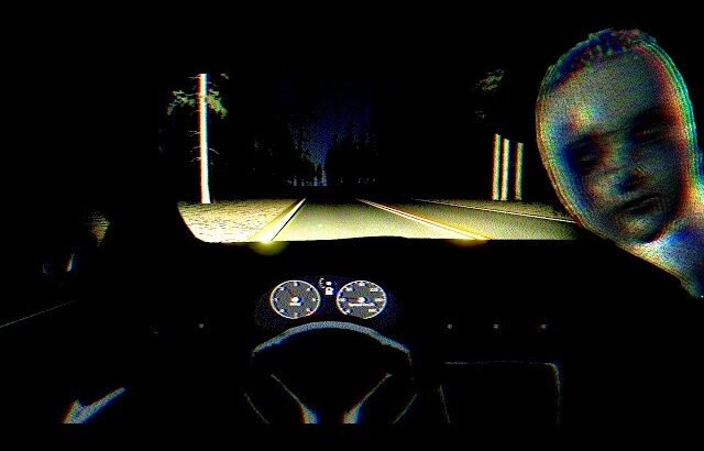 深夜の山道をドライブするホラーゲーム「 Driving Home 」が異常に怖い