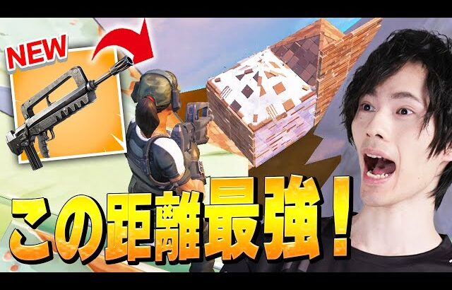 帰ってきた「バーストアサルト」に微アプデが!? 最強の間合いを見せる、ネフライト【フォートナイト/Fortnite】