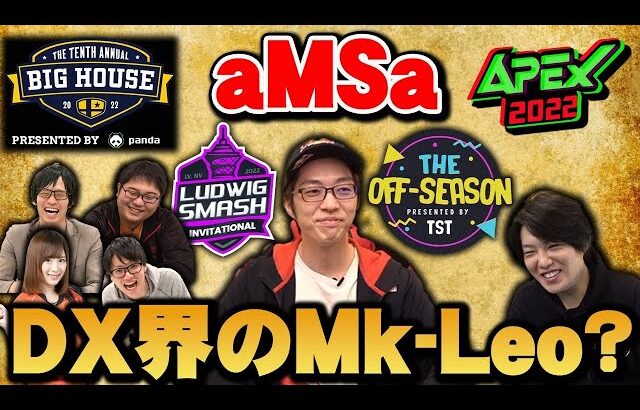 【スマブラSP】海外大会4連勝『スマブラDX界のMk-Leo』aMSaに勝利の秘訣とルーティーン聞いてみた【スマブラ スイッチ】