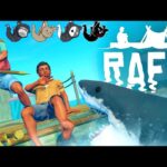 【4人実況】世界中が「圧倒的に面白い」と評価した漂流サバイバルゲーム『 RAFT 』