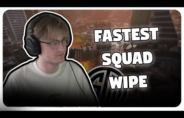 Fastest Squad Wipe In Apex Legends | Tsm Mande