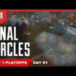 Final Circles Day 1 GROUPS | ALGS Year 3 Split 1 Playoffs ft. TSM, XSET, JLE | Apex Legends