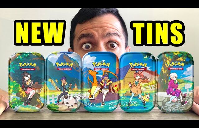 *NEW POKEMON MINI TINS!* Pokemon Cards Opening!