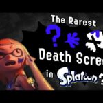 What is the Rarest Death Screen in Splatoon?