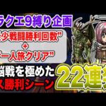 【解説あり】ドラクエ9「最少戦闘勝利回数+一人旅」縛り　全ボスバトル22連発