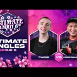 Tweek vs ProtoBanham – Group D Ultimate Summit 6 – SSBU Singles | Diddy Kong vs Min Min, Lucina