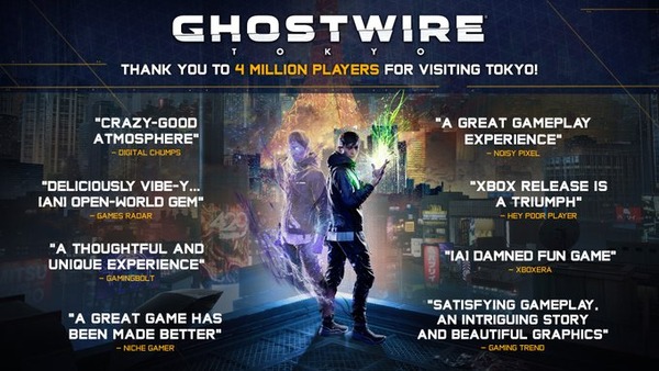 神ゲー「Ghostire:Tokyo」400万プレイヤーに感