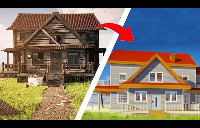 ボロボロの汚家をオシャレな新築に生まれ変わらせるリフォームゲーム「 House Flipper 2 」