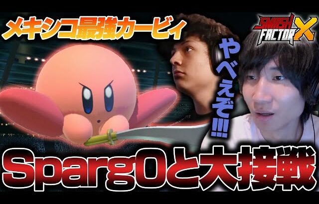 世界最強クラウド使いSparg0とまさかのカービィで大接戦！？がくとと一緒に見る”Smash FactorX”【スマブラSP】