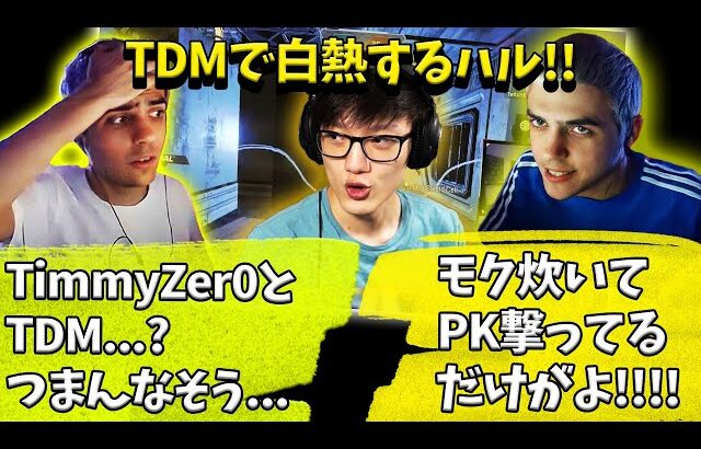 嫌々参加したTimmyとのTDMで白熱してしまうハル【Apex】【日本語字幕】