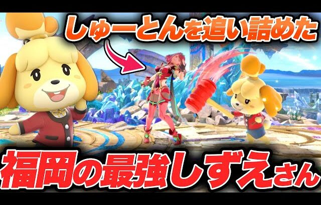 しゅーとんホムヒカに決勝フルセット！九州に最強しずえさんがいた【スマブラSP】