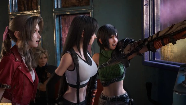 FF7Rのティファさん、リバースでもしっかり大きい