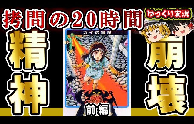 【地獄の20時間】ナムコの名作を拷問で全クリ。「カイの冒険」（前編）ファミコン レトロゲーム ゆっくり