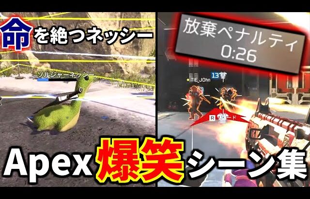 【爆笑】Apex 面白クリップ集⑮『ゴミエイム過ぎて放棄ペナルティを食らうTIE Ru、ソルジャーネッシーがゴミ過ぎるｗｗ』他 | Apex Legends