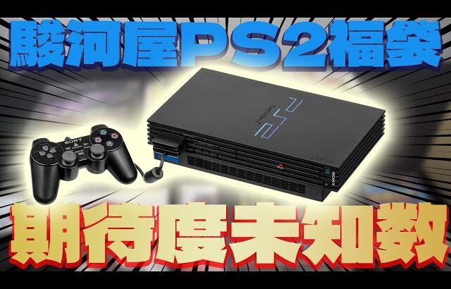 全く中身が予想不可能なネット駿河屋で購入したPS2福袋ってお得なの？【コアラのレトロゲーム プレイステーション2】