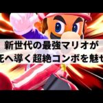 【スマブラSP】新世代の最強マリオが即死コンボ連発の超絶プレーを魅せる【スノー マリオ/ハイライト】