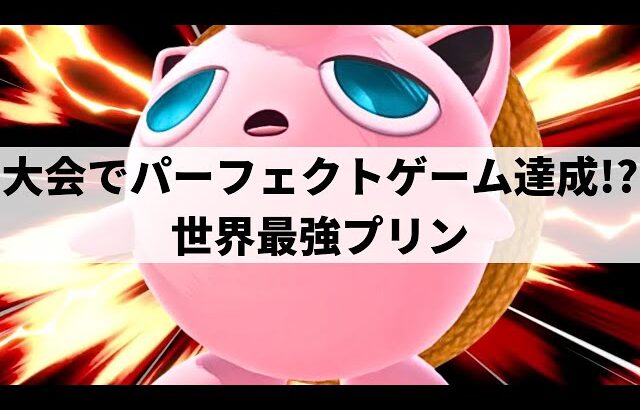 【スマブラSP】キャラクター性能を超越した世界最強プリンが超絶プレーを魅せる【BassMage プリン/選手紹介/ハイライト】