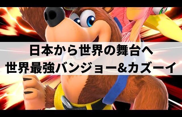 【スマブラSP】いま世界から注目される世界最強バンカズがトリッキーな超絶コンボを魅せる【TG(トリグリ) バンジョー&カズーイ/ハイライト】