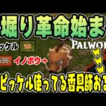 【パルワールド】石堀りに革命を起こす「イノボウ」をゲットして笑いが止まらないk4sen【2024/1/19】