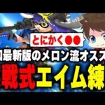 令和最新版「実戦式エイム練習法」について語るメロン【メロン/スプラトゥーン3/切り抜き】