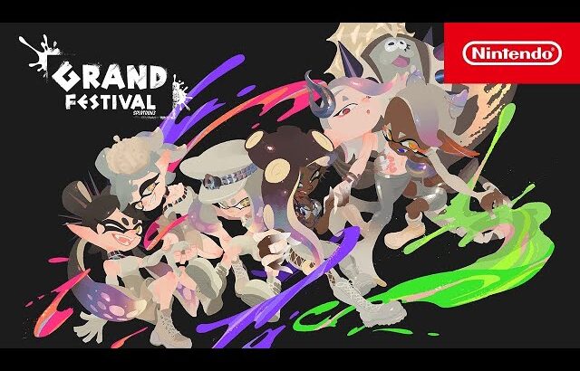 グランドフェス開幕きちゃぁぁぁぁぁ！！！【スプラトゥーン3】