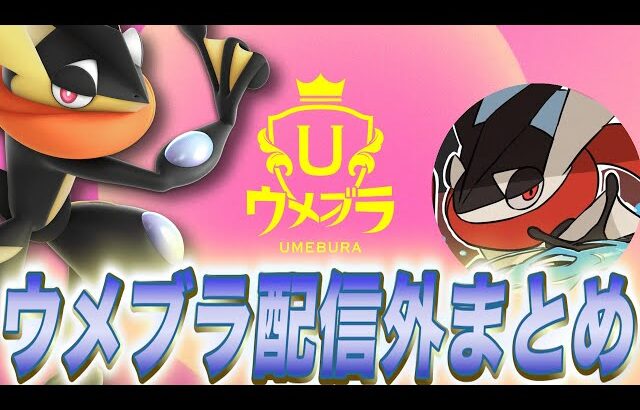 ウメブラSP11配信外まとめ【スマブラSP】