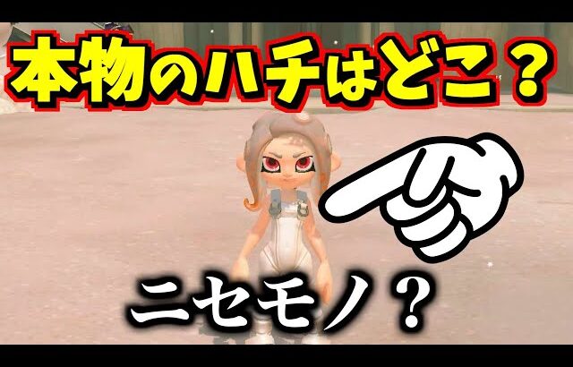 本物のハチの「精神」はどこに行ってしまったんですかね？【スプラトゥーン3】【スプラ小ネタ】