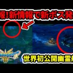 【ドラクエ3HDリメイク】速報！新情報で新ボス発見！鬼畜な予感…世界初公開幽霊船！【新型switch2】