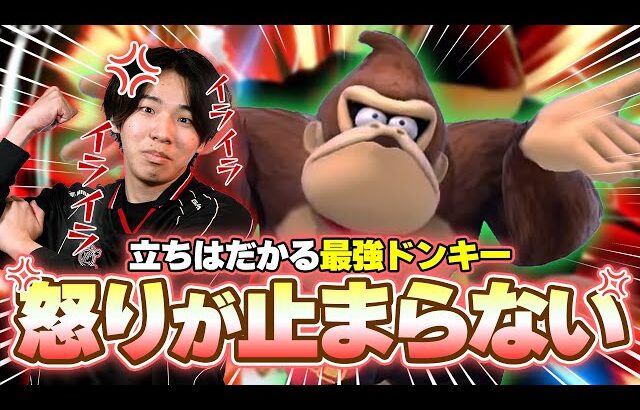 【ウルフメイト】最強ドンキー相手にイライラが止まらない【スマブラSP】