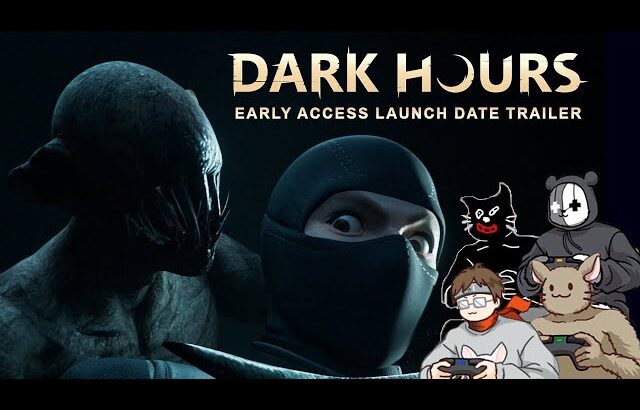 【Dark Hours】４人で強盗に入ったら化け物がいた！！