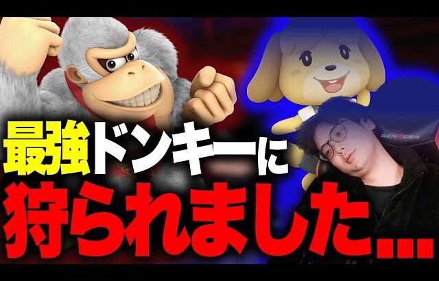 今一番アツいドンキー使いマイルドなH.Oにグチャグチャにされた…【スマブラSP】