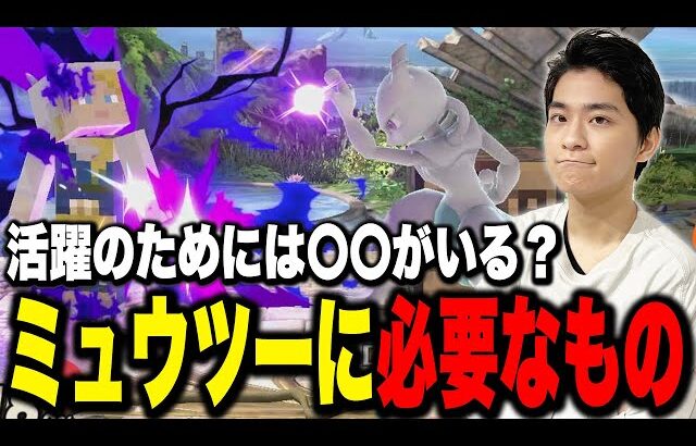 オフ大会で活躍できる？ミュウツーの可能性を語るザクレイ【スマブラSP】