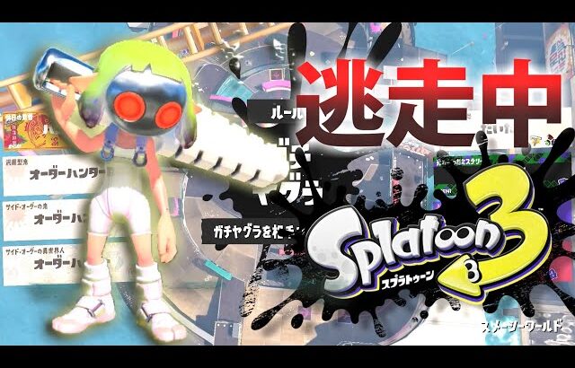 【スプラトゥーン3】逃走中をイカでやってみた inスメーシーワールド【実況】Splatoon3