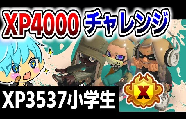 ガチホコ！XP4000チャレンジ！3033～【XP3537しゅーた】【#スプラトゥーン3 #splatoon3 スプラ3】