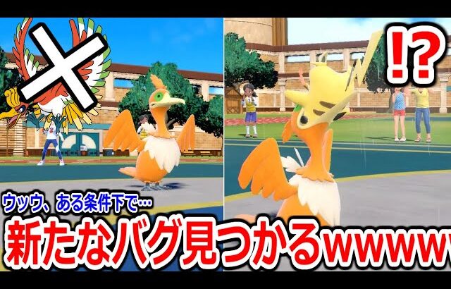 【悲報】自分をホウオウだと思い込んでるウッウ、ポケモン対戦における新たなバグを発見してしまう。【ポケモンSV実況】