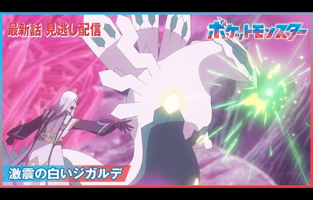 【公式】アニメ「ポケットモンスター」第88話「激震の白いジガルデ」（見逃し配信）