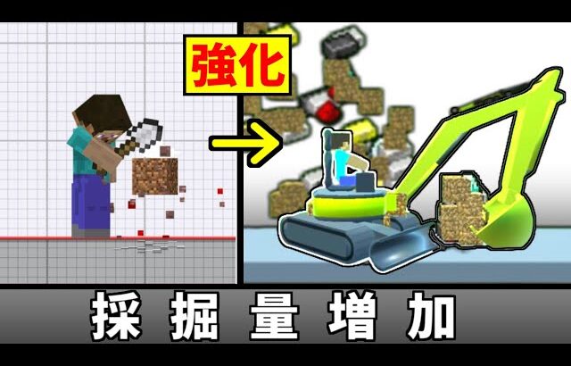重機を扱うスティーブを使いたい【スマブラSP】