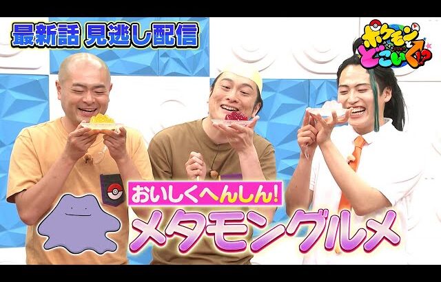 【公式】ポケモンとどこいく！？ 見逃し配信 6/15（日）