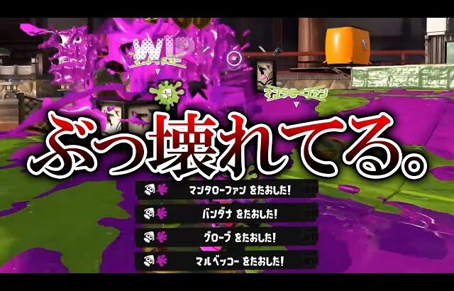 結局スプラ3はコイツがいちばん強いんだよな、次元が違う【Splatoon3】