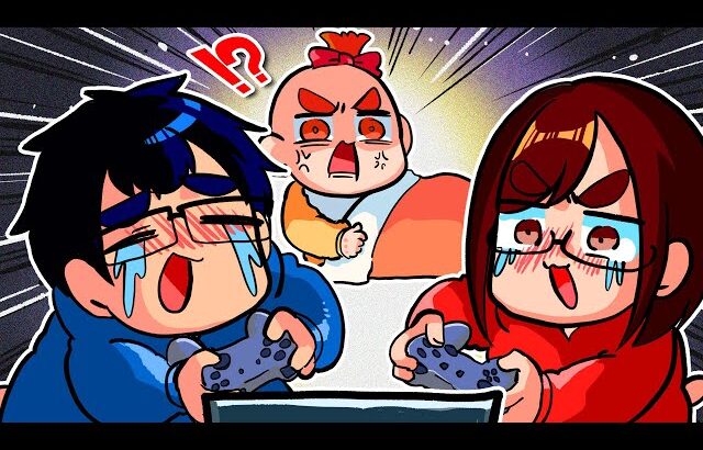 【謝罪】娘が寝た後“このゲーム”で爆笑しすぎて起きました…ごめんね…