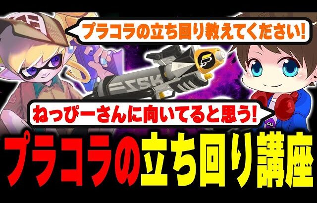 配信に現れたねっぴーにプラコラの立ち回りを解説するメロン【メロン/スプラトゥーン3/切り抜き】