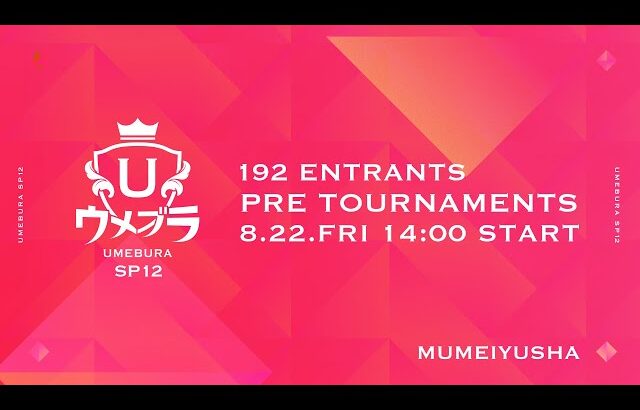 【スマブラSP】ウメブラSP12 プレトーナメント