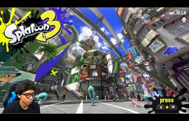 【重大告知アリ】3日間サボってすみませんでしたのXマッチ【スプラトゥーン3】