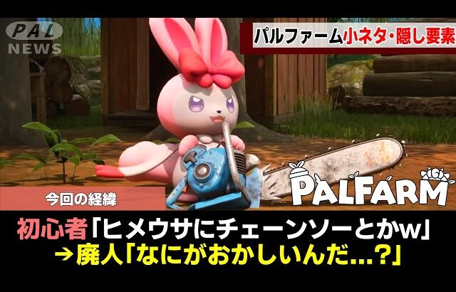 【廃人しか気付けない】パルファームの衝撃の小ネタ・隠し要素8連発!【ゆっくり解説】