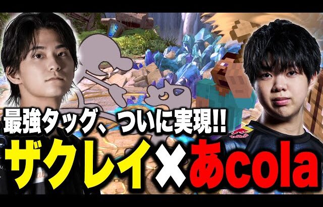 【Riptide】最強ダブルス結成！ザクレイ×あcolaが世界大会に参戦！【スマブラSP】